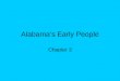 Alabama’s Early People