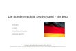 Die Bundesrepublik Deutschland – die BRD