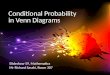 Conditional Probability in Venn  Diagrams