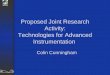 Proposed Joint Research Activity: Technologies for Advanced Instrumentation