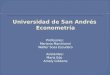 Universidad de San Andrés  Econometría