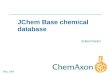 JChem Base chemical database
