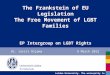 The  Frankstein  of EU Legislation The Free Movement of LGBT Families EP Intergroup on LGBT Rights