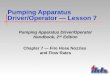 Pumping Apparatus Driver/Operator  â€”  Lesson 7