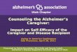 Counseling the Alzheimer’s Caregiver: