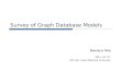 Survey of Graph Database Models