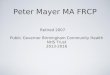 Peter Mayer MA FRCP