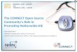 The CONNECT Open Source Community's Role in Promoting Nationwide HIE