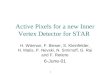 Active Pixels for a new Inner Vertex Detector for STAR