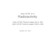 AQA GCSE 1b-6 Radioactivity