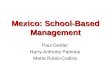 Mexico: School-Based Management