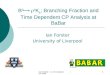 B 0 r 0 K s ; Branching Fraction and Time Dependent CP Analysis at BaBar