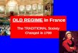 OLD REGIME  in France
