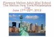 Florence Melton Adult Mini School  The Melton New York/Philadelphia Trip June 17 th -22 nd , 2012