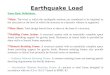 Earthquake Load