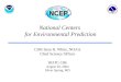 National Centers  for Environmental Prediction