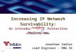 Increasing IP Network Survivability: An Introduction to Protection Mechanisms