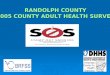 RANDOLPH COUNTY 2005 COUNTY ADULT HEALTH SURVEY