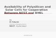 Availability of Polysilicon and  Solar Cells for Cooperation Between NEST and BHEL
