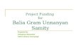 Project Funding  for Balia Gram Unnanyan Samity