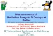 Measurements of  Radiative Penguin B Decays at BaBar