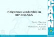 Indigenous Leadership in HIV and AIDS