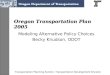 Oregon Transportation Plan 2005