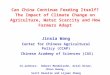 Jinxia Wang Center for Chinese Agricultural Policy (CCAP)  Chinese Academy of Sciences (CAS)