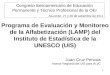 Juan Cruz Perusia Asesor Regional del UIS para ALyC