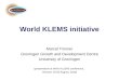 World KLEMS initiative