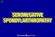SERONEGATIVE SPONDYLARTHROPATHY