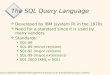 The SQL Query Language