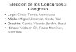 Elección de los Concursos 3 Congreso