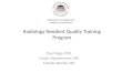 Radiology Resident Quality Training Program