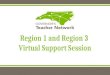 Region 1 and Region 3  Virtual Support Session
