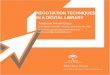 NEGOTIATION TECHNIQUES IN A DIGITAL LIBRARY Andalusian eHealth  Library