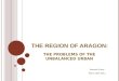 The region  of  aragon :