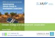 Climate change and development cooperation