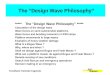 *****The “Design Wave Philosophy’’ ***** Calculation of the design wave