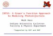 IRPSS: A Green’s Function Approach to Modeling Photoinjectors