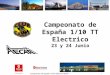 Campeonato de España 1/10 TT Electrico 23 y 24 Junio