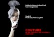 Fashion in History: A Global Look Tutor: Giorgio Riello Week 15 Wednesday 9 February 2010 COUTURE
