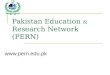 Pakistan Education  &  Research Network (PERN)