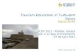 Tourism Education in Turbulent Times