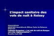 L’impact sanitaire des vols de nuit à Roissy