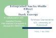 Integrated Sachs-Wolfe Effect & Dark Energy