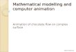 Mathematical  modelling  and computer animation