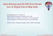 Data Sharing and the ROI from Broad Use of Digital Parcel Map Data Emerging Issues—Carson 4