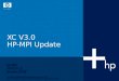 XC V3.0   HP-MPI Update