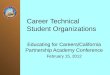 Career Technical Student Organizations